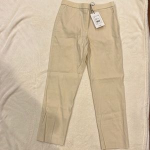 Brand new Theory Treeca light linen pull on pants size 2 Color Eco Crunch Wash